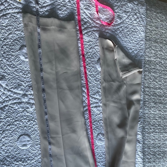 Anne Taylor The Side Zip Trouser in Cream Women’s Size 6 - Picture 13 of 13